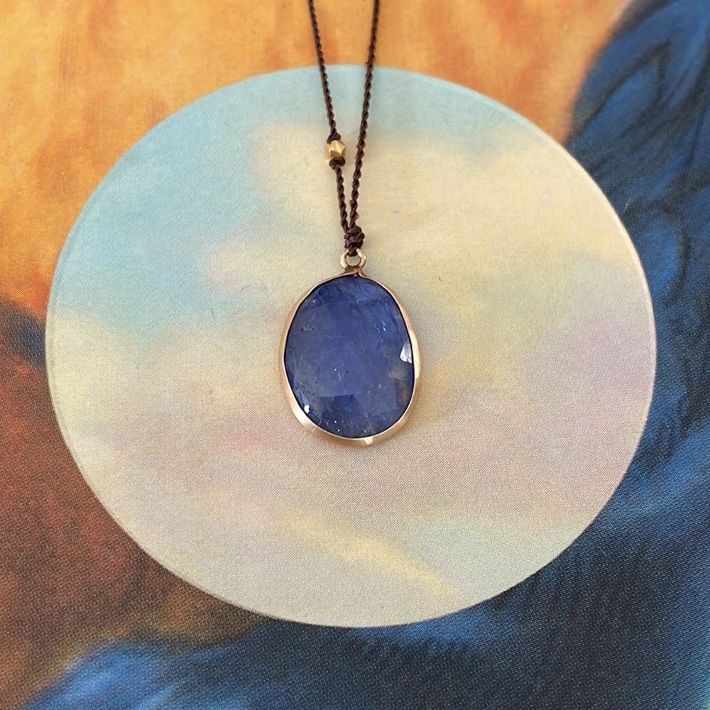 Margaret Solow Tanzanite necklace